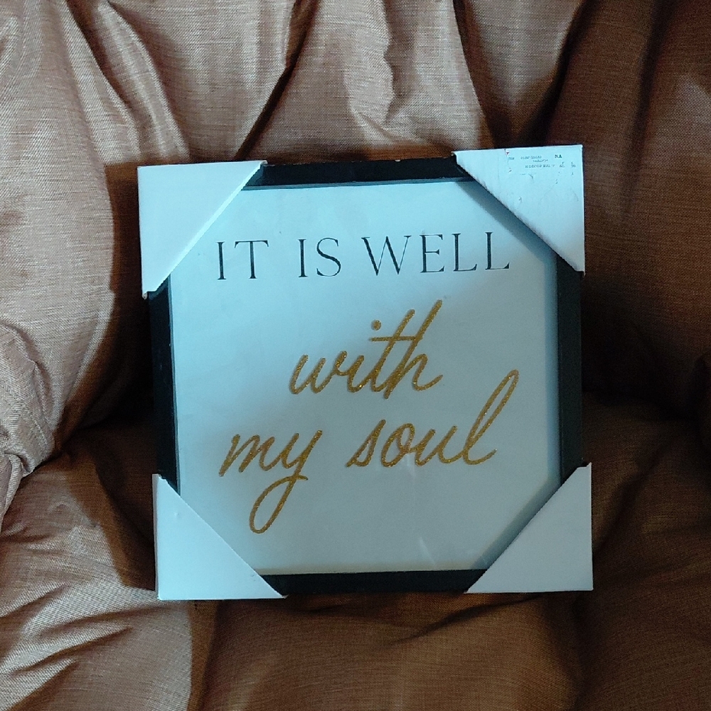Gold and Black Art & Decals Wall Decor